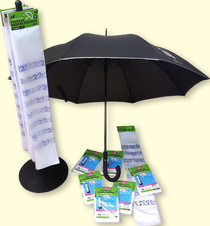 Wet umbrella bags