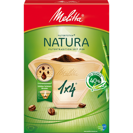 Coffee Filters 1 x 4 - Natura