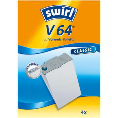 Paper vacuum cleaner bags V 64