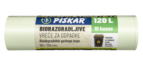 Biorazgradljive vrečke 120l  