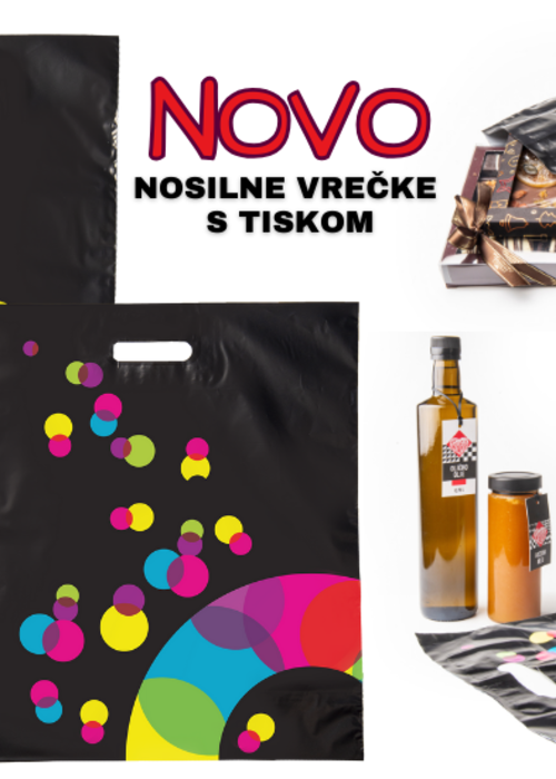 Nosilne vrečke s tiskom