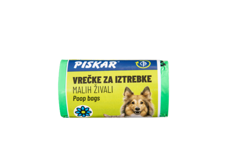 vrečke za iztrebke malih živali - na rolici