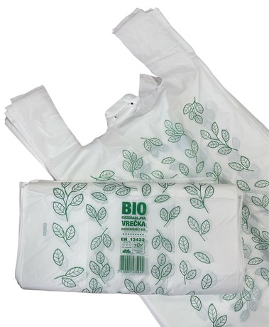 Biodegradable carrier bags - big