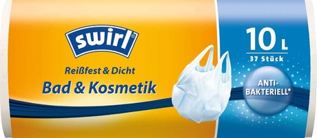 Swirl vrečke za smeti 10l - antibakterijske