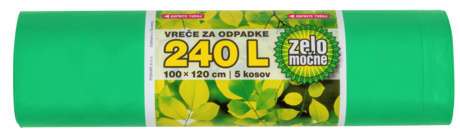 Vrečke za odpadke 240L 